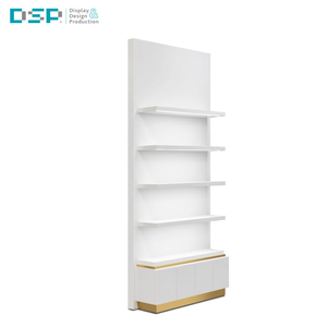 DSP แท่นวางโชว์เครื่องสำอางแบบรถเข็นทำจากอะคริลิคแบบพกพาสะดวกทันสมัย - Product Image 2