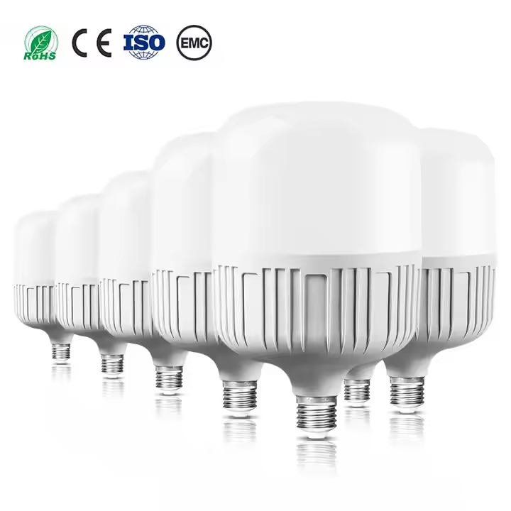 Middle East Hot Selling White LED Bulb Lights SMD 2835 Chip T Shape PP Shade B22/E27 Base Energy Saving High Lumens for