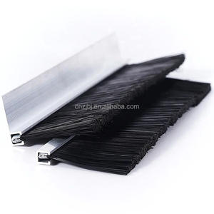 תעשייתי סוג l סוג מוסך דלת צד הדלת לאטום מברשת רצועה להתאמה אישית oem מסך עבור דלת פלדה - Product Image 4