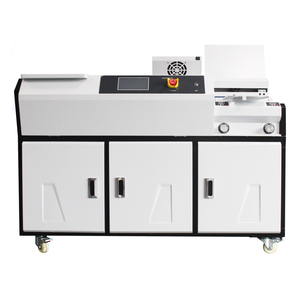 Relieuse industrielle A3/A4, relieuse de livres, 3 rouleaux, machine de reliure automatique à <span class=keywords><strong>colle</strong></span> thermofusible pour imprimerie - Product Image 2
