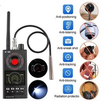 Détecteur de caméra cachée à signal RF haute sensibilité à bande complète professionnel pour traqueur GPS, détecteur anti-espion, détecteur de caméra