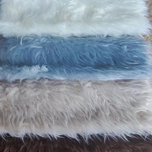100% poliestere eco-friendly tessuto in pelliccia sintetica singolo/doppio colore stampato modello per seggiolino auto accessori per borse - Product Image 4