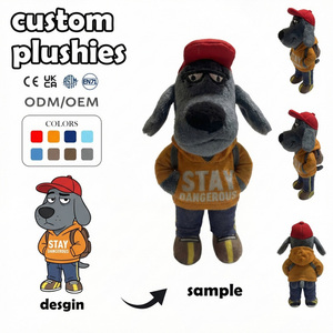 Muñeco de Peluche Personalizado, Mini Muñeco Masculino con Gafas y Traje, Recuerdos <span class=keywords><strong>para</strong></span> Conferencias Empresariales, Muñeco de Peluche de 20 cm Personalizado - Product Image 2
