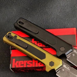 Couteau pliant FB212 N690 à pointe tombante, lame droite 20,8 cm, pour camping en extérieur, lame 5CR13MOV, manche en alliage d'aluminium + G10, OEM - Product Image 3