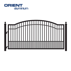 Meilleur choix 6063 alliage porte coulissante automatique en métal porte Design moderne de haute qualité <span class=keywords><strong>avec</strong></span> <span class=keywords><strong>motif</strong></span> d'ouverture Morden - Product Image 5
