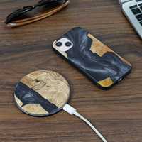 Compatibele hars dieren-anime telefoonhoesje Slank schokbestendig anti-kras handgemaakt handgeschilderd beschermhoesje Uniek marmer