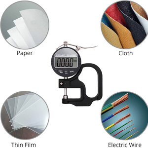 Kỹ thuật số micromet 0.001 mét điện tử đo độ dày cho bộ phim nhựa giấy da cao su điện tử đo độ dày - Product Image 5