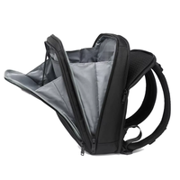 Mochila Deportiva de Negocios de Nailon, Impermeable, Soluciones Delgadas, Cierre Duradero, Logotipo Personalizado, Bolsa para Portátil con Espacio para Tarjetas de Presentación