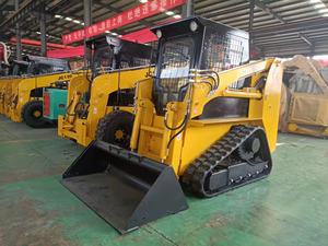 รถตักล้อยางขนาดเล็ก 1200 กก. แบบตีนตะขาบ พร้อมอุปกรณ์เสริม - Product Image 5