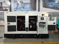 Groupe électrogène diesel insonorisé à faible bruit 50Hz 380V 24kW 30kVA alimenté par un moteur Cummin-s