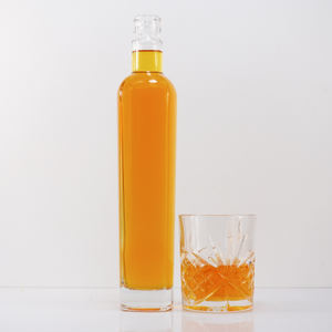 500ml Long Tall Round Dents Bouche Populaire Bonne Qualité <span class=keywords><strong>Pas</strong></span> <span class=keywords><strong>Cher</strong></span> Vide Rhum <span class=keywords><strong>Gin</strong></span> Vodka Whisky Tequila Bouteilles En Verre pour Vin Spiritueux - Product Image 4