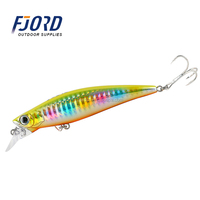 Leurre de pêche FJORD 31g 90mm, appât artificiel en plastique dur, leurre métallique coulant, œil 3D/plongée profonde CN;SHN YY001