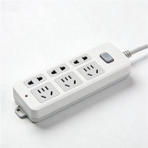 Улучшенная сетевая розетка <span class=keywords><strong>PL</strong></span> 8-в-1 для ЕС, настенная, с удлинителем - Product Image 2