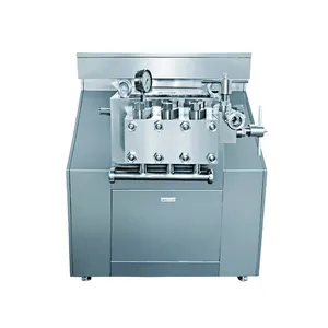 Homogénéisateur haute pression de machine d'homogénéisateur de crème glacée industrielle automatique pour le lait de jus