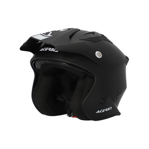 Casco Jet Aria Acerbis Nero per Moto - Product Image 1