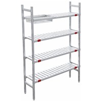 Étagères en aluminium robustes pour la vente au détail, unités d'étagères pour supermarchés et magasins d'alimentation