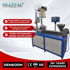 Macchina Automatica Ollital per <span class=keywords><strong>Produzione</strong></span> e Confezionamento di <span class=keywords><strong>Film</strong></span> Plastici, Macchina per Estrusione di <span class=keywords><strong>Film</strong></span> Soffiato su Scala di Laboratorio con Certificazione CE - Product Image 1