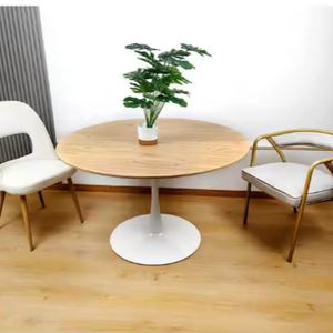 Mesa Cuadrada de Metal y Mármol para Cafetería, Restaurante o Comida Rápida, Estilo Moderno, Muebles Comerciales de Madera, Venta al Por Mayor - Product Image 5