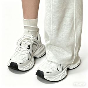 Calzado deportivo informal de malla para mujer, muy versátil, suela gruesa, diseño transpirable, éxito de ventas. - Product Image 6