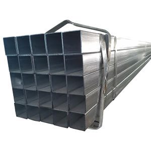 Tube en acier noir galvanisé soudé à section creuse ASTM A500, tube carré en acier galvanisé A36 - Product Image 6