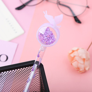 Pulangfang Butterfly Gel <b>Pen</b> 0.5mm Glitter Ink <b>Multi</b> <b>Colored</b> Needle Tip Student Office Stationery - Product Image 2