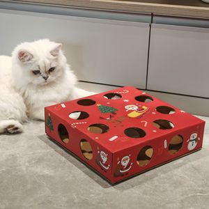 Gioco Interattivo Whack-A-Mole per <span class=keywords><strong>Gatti</strong></span>, Scatola Labirinto in Cartone Ondulato, Gioco Educativo e Rompicapo per <span class=keywords><strong>Gatti</strong></span> e Gattini da Interno - Product Image 5