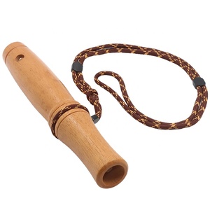 Sifflet d'appel pour cerfs Hunters Specialties en bois avec cordon - Sons de cerfs réalistes, sifflet de chasse réglable TB/MB/YD/DG/DB/EB - Product Image 2