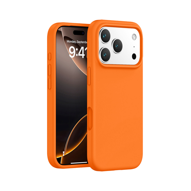 2025 for iPhone 17 Pro Max Cover Silicone Phone case Soft Shockproof Antifouling for iPhone 17 Air Liquid Silicone Case