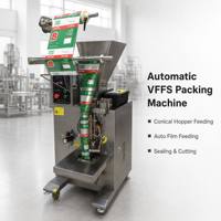 Machine d'emballage automatique électrique VFFS pour sachets et sacs de granulés, graines et snacks en papier, marque BST, garantie 2 ans