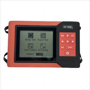 เครื่องตรวจจับเหล็กเส้นคอนกรีตอุตสาหกรรม Zbl-r800 สำหรับการวัดการกัดกร่อน ช่วงเส้นผ่านศูนย์กลาง 6-50 มม. แบตเตอรี่แบบชาร์จได้ (38+ ชั่วโมง) - Product Image 1