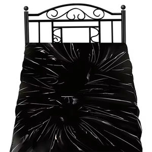 Coussin gonflable pour jeux de lit pour adultes, accessoires sexuels pour couples, draps imperméables en PVC rouge pour BDSM SM - Product Image 1
