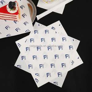 Greaseproof <b>Paper</b> Cake Liner Ins Greaseproof <b>Paper</b> Latimisu Dessert Burger Fries Wrapper - Product Image 2