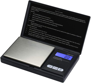 Báscula Digital de Bolsillo de Acero Inoxidable, Mini Báscula Electrónica de Precisión de 0.01g para Joyas y Diamantes, Gran Venta - Product Image 3