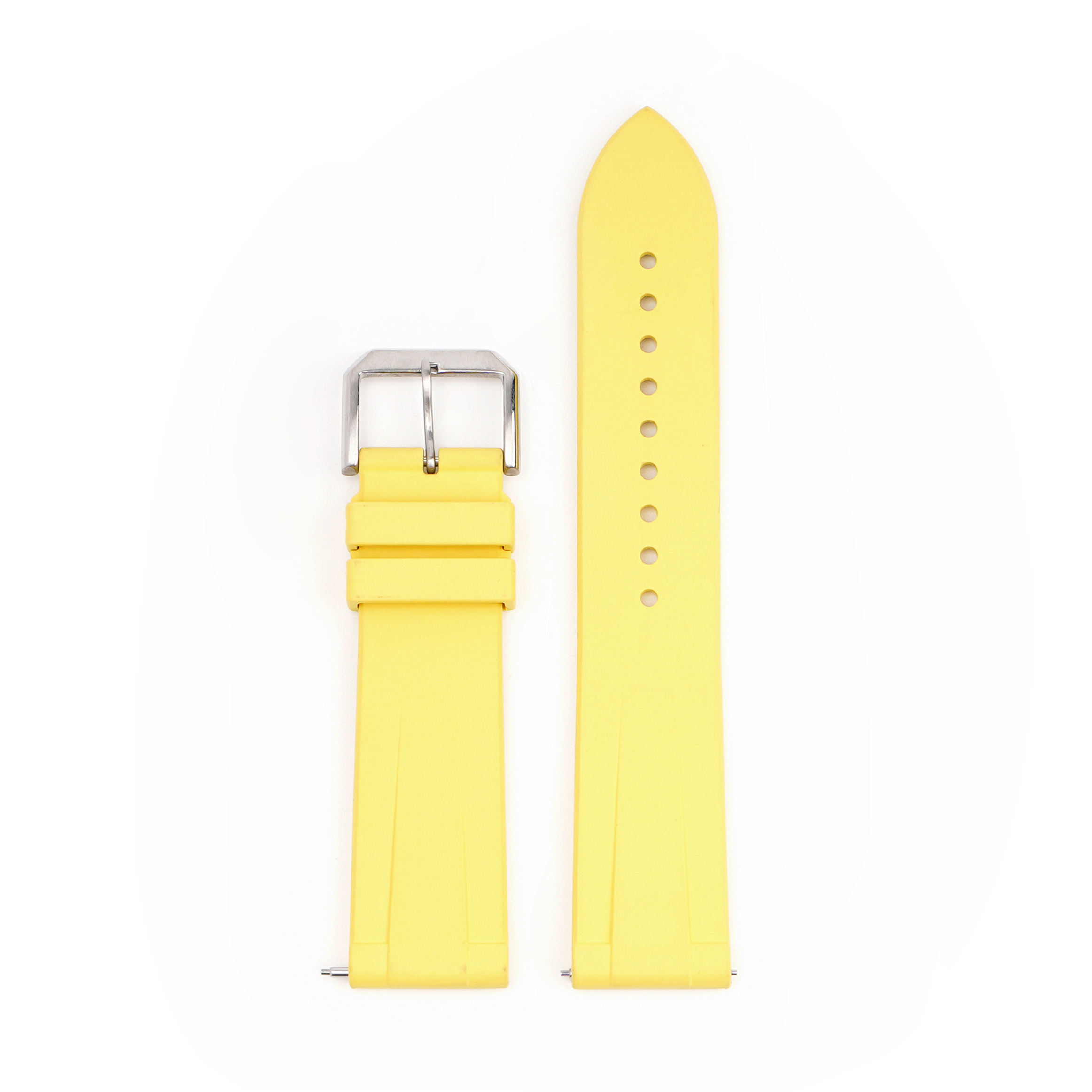 Yellow+silver buckle