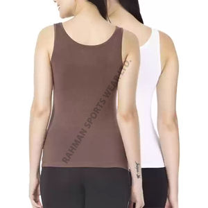 Débardeur court pour femmes à la mode Tops sans manches de haute qualité pour la mode estivale avec option de couleurs multiples - Product Image 6