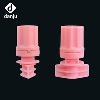 Bouchon à vis en PE coloré et durable, écologique, personnalisé, de 5 mm, avec bec verseur pour eau, liquides et jus – Vente en gros