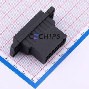 HC-3810-2*7EY-05 Housing (Wire-to-Board / Wire-to-Wire) P=3.81mm Connector 2x7P 3.81mm 5.08mm 2 - Product Image 1
