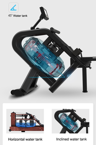 Hot bán mới nâng cấp thương mại nước Rower chèo máy nhà sử dụng sắt không khí Rower với khả năng chịu nước - Product Image 6