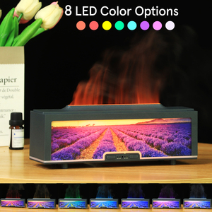 Nhà Máy bán hàng trực tiếp của New 7-colorlavender nông thôn hương liệu tạo độ ẩm với sương mù nặng bầu không khí đèn hương thơm khuếch tán - Product Image 2