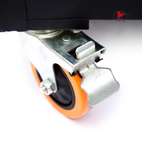 Chariot à outils verrouillable à 7 tiroirs, capacité de charge de 300 kg, système de rangement professionnel pour la réparation automobile, armoire à roulettes pour garage