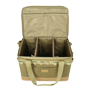 Tactical <b>Camping</b> Storage Bag Heavy Duty Utility Tote Shoulder Strap <b>Camping</b> <b>Kitchen</b> Organizer Outdoor Travel Storage Bag - Product Image 5