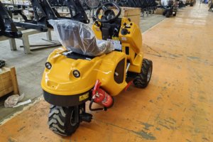 Mini Cargadora de Ruedas HAIJU H130, Potencia Nominal 16.8kw, Capacidad de Carga 0.3 Toneladas, Accionamiento Hidráulico y Cargadora Frontal para Granjas y Campos - Product Image 6