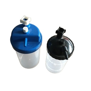 Botella humidificadora de 200ml, 350ml, 500ml, <span class=keywords><strong>para</strong></span> <span class=keywords><strong>humidificador</strong></span> desechable de oxígeno, botella humidificadora de tarro de oxígeno <span class=keywords><strong>para</strong></span> regulador de flujo de oxígeno - Product Image 4