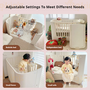 Đa chức năng Châu Âu trẻ sơ sinh cũi trẻ em giường cửa hàng Bộ chuyển đổi Bảng thay đổi - Product Image 4