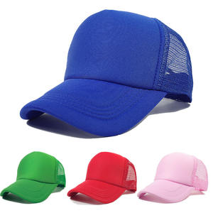 Venta al por mayor Streetwear <span class=keywords><strong>Running</strong></span> Gorros Bordado Snapback 5 Panel Multi Color Bulk Foam Mesh Trucker Caps - Product Image 2