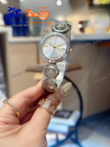 Women's Elegant Luxury Retro Diamond Cheetah Quartz <b>Watch</b> with Square Case Dial ODM Supply Type Longinesing - Product Image 5