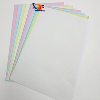 Papier autocopiant NCR couleur personnalisée 48g 50g 55g 65g 70g, rame de formats A4 70x100 65x92 61x86mm pour impression offset