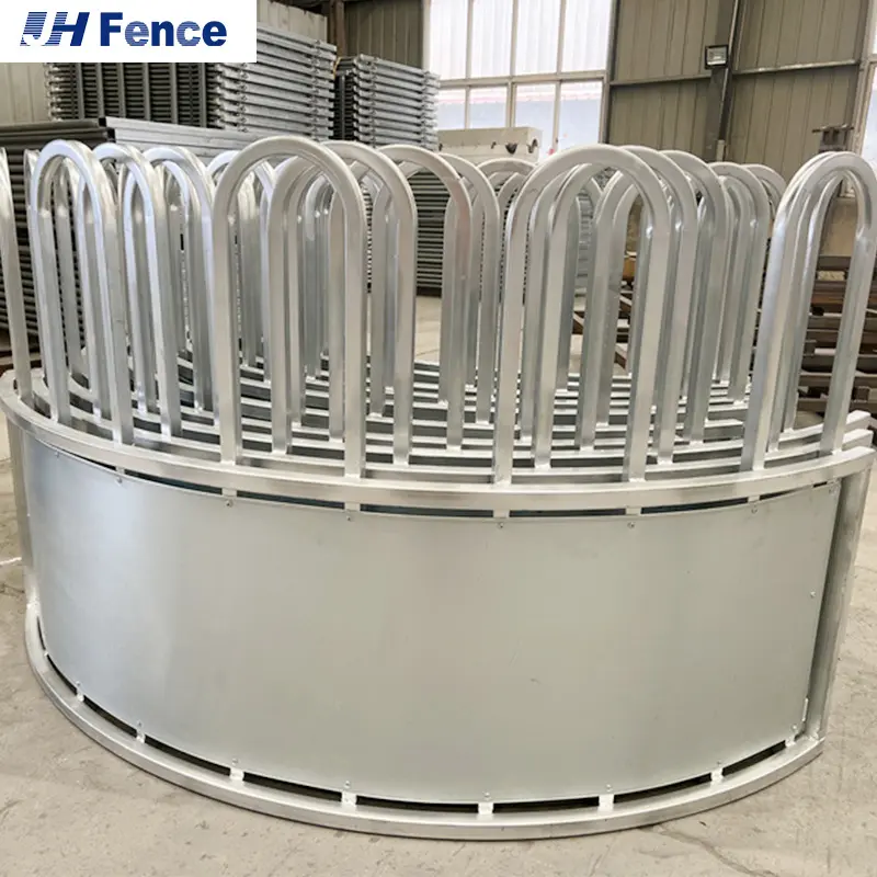 Livestock Equipment Cattle Hay Feeder Sheep Yard Round Bale Feeder steel cattle feeder for Cattle and Horse