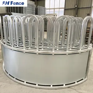 Livestock Equipment Cattle Hay Feeder Sheep Yard Round Bale Feeder Steel Cattle Feeder For Cattle And Horse
