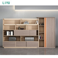 Liyu 2024 nouveaux bureaux de poste de travail de table de gestionnaire de meubles modernes bureau de direction en bois de luxe